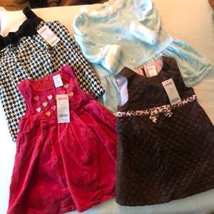 Gymboree vintage corduroy dresses NWT